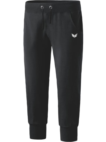 erima Sweat Pant "3/4 Sweathose Mit Bündchen" in Schwarz