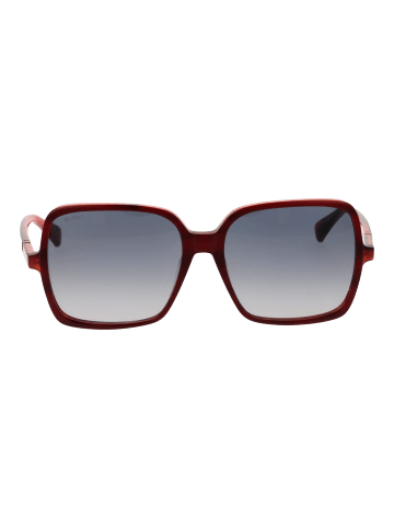 Max Mara Frauen Sonnenbrille Quadratisch Burgundisch