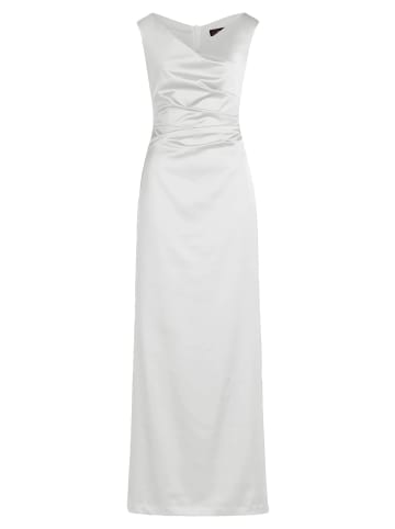 Vera Mont Abendkleid mit Raffung in Rohweiß