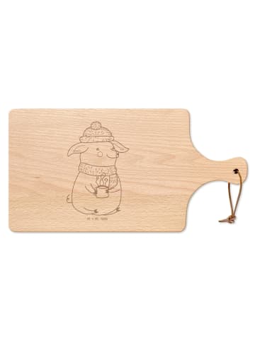 Mr. & Mrs. Panda Hackbrett Schwein Glühwein ohne Spruch in Transparent