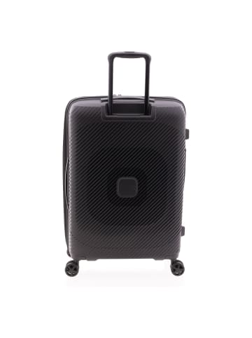 Gladiator 2800 4 Rollen Trolley 67 cm mit Dehnfalte black