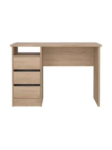 ebuy24 Schreibtisch FunctionPlus Nussbaum 110 x 49 cm