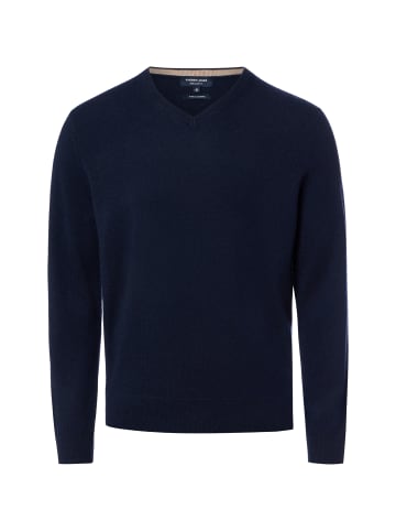 Andrew James Strickpullover in marine - 0001
