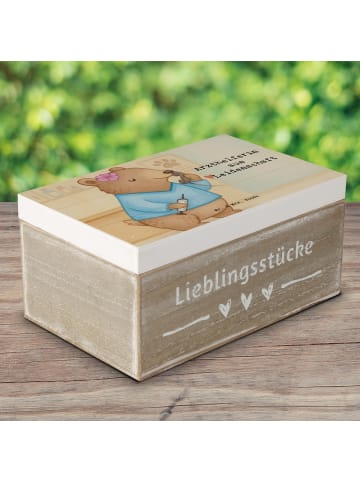 Mr. & Mrs. Panda Box Arzthelferin Leidenschaft Design mit Spruch in Weiß