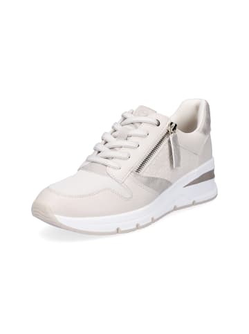 Tamaris Keil-Sneaker in creme ivory