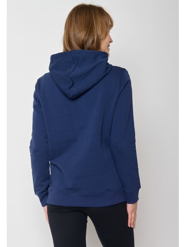 GreenBomb Hoodie Bike Fluffy in Marineblau