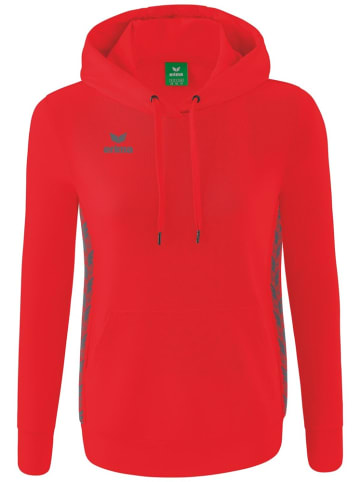 erima Pullover "Essential Team Kapuzensweat" in Rot