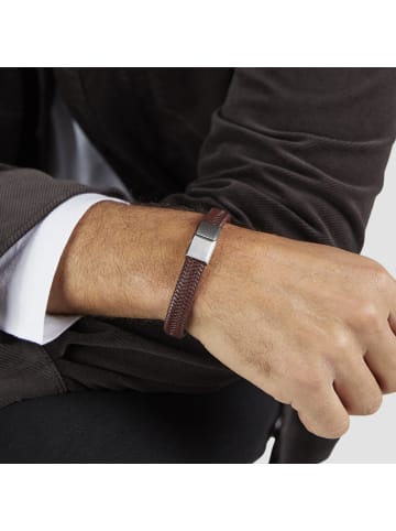 s.Oliver Armband Basic Leather in braun