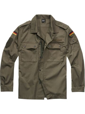 Brandit Hemd "Bw Field Tunic" in Grün