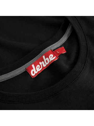 Derbe T-Shirt in Schwarz