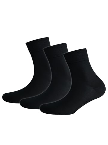 Sympatico Kurzsocken 3er-Pack S30101 in schwarz (991)