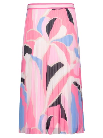 BETTY & CO Chiffonrock mit Plissee in Rosé/Pink