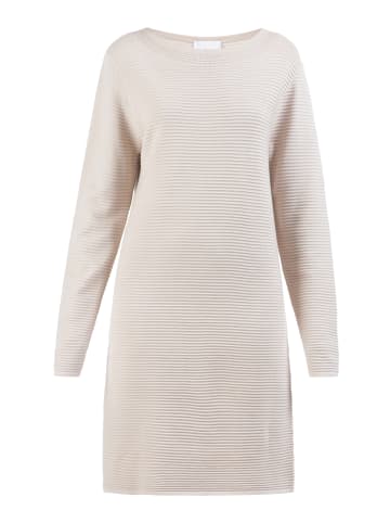 usha WHITE LABEL Strickkleid in Creme