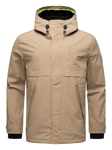 STONE HARBOUR Outdoorjacke Zanjaar in Sand Beige