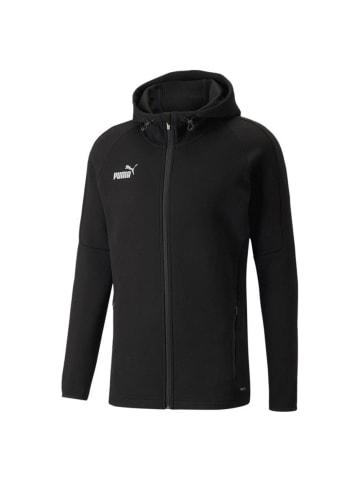 Puma Sweatshirt teamFINAL Casuals Hooded in Black