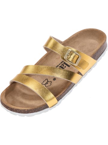 Palado Pantoletten Ikaria in Gold Metallic