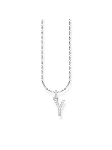 Thomas Sabo Kette in silber, weiß