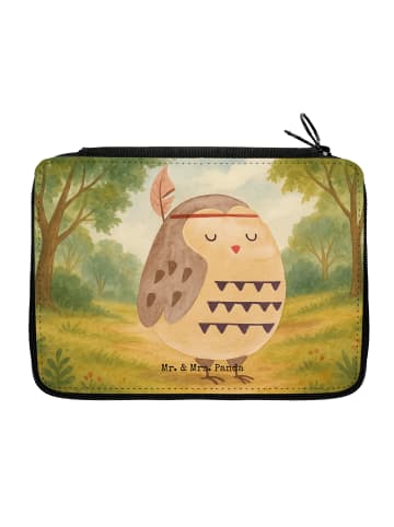 Mr. & Mrs. Panda Etui Eule Federschmuck Design ohne Spruch in Weiß