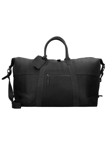 The Chesterfield Brand Wax Pull Up Weekender Reisetasche Leder 53 cm in zwart