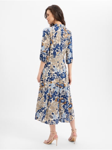 soyaconcept Kleid in blau beige - 0001