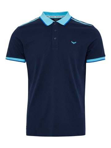 Threadbare Poloshirt Junta in Navy
