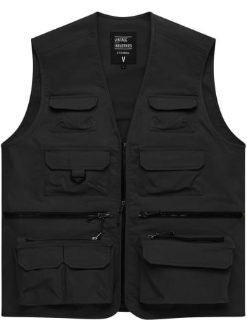 Vintage Industries Weste in Schwarz