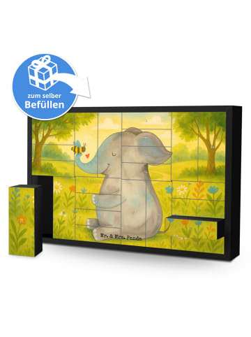 Mr. & Mrs. Panda Befüllbarer Adventskalender Elefant Biene Desig... in Weiß
