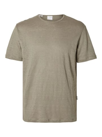 Selected T-Shirt in vetiver