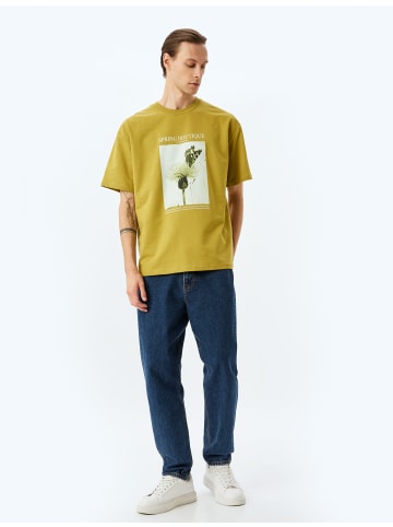 KOTON TSHIRT SS in Grün