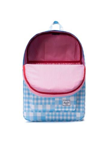 Herschel Heritage 21 - Rucksack 45 cm (amparo blue black) in gingham alaskan blue