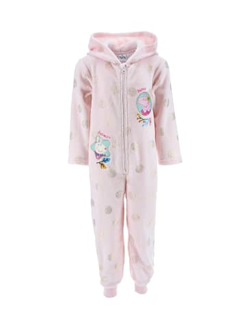 Peppa Pig 2tlg. Outfit: Schlafanzug Pyjama Overall in Rosa