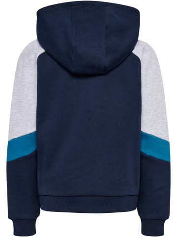 Hummel Reißverschluss Kapuzenpullover Hmljr Loose Kinder in DRESS BLUES