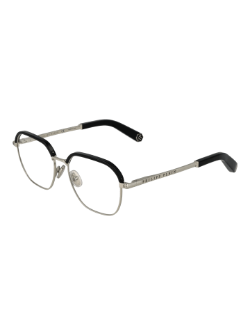Philipp Plein Männer Optische Fassungen Browline Schwarz