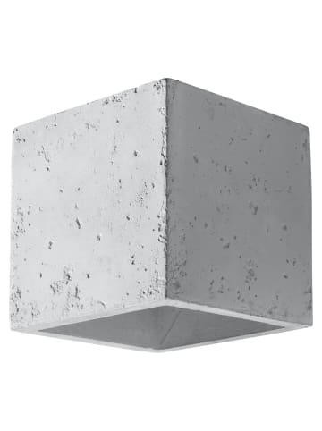 Nice Lamps Wandleuchte "GEO"  beton in Grau Quadrat Lampe Ø 10 cm 1xG9 40W LED NICE LAMPS 