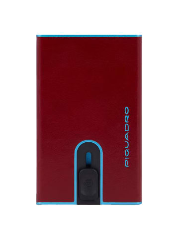 Piquadro Blue Square - Kreditkartenetui 11cc 10 cm RFID in rot