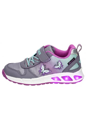 Lico Klettschuh Blinky Girl in Lila