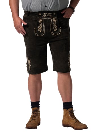 Men Plus Lederhose in braun