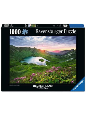 Ravensburger Ravensburger Puzzle 1.000 Teile Allgäuer Bergsee in bunt