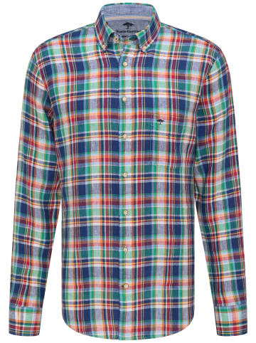 FYNCH-HATTON Leinenhemd Langarm in Multicolour