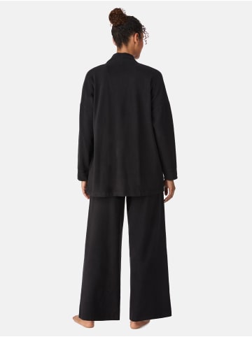 DKNY Let's Go Cozy Nachtwäsche in schwarz
