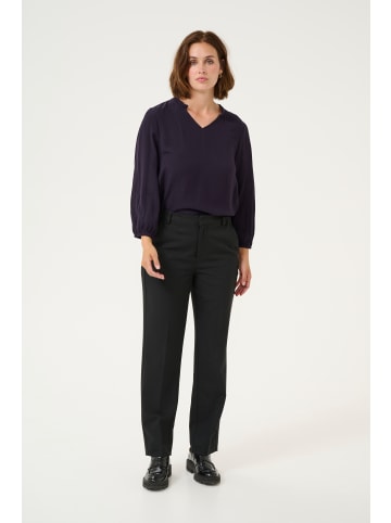 Kaffe Langarm-Bluse KAkamilla in Dawn Purple