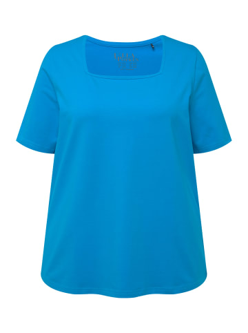 Ulla Popken Shirt in saphirblau