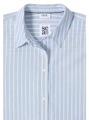 Cecil Langarmbluse in blouse blue