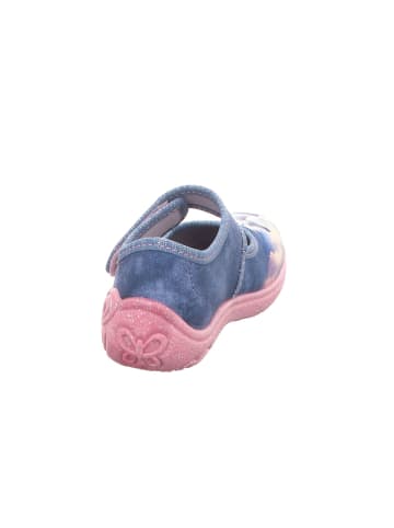 superfit Hausschuhe BELINDA in blau/rosa