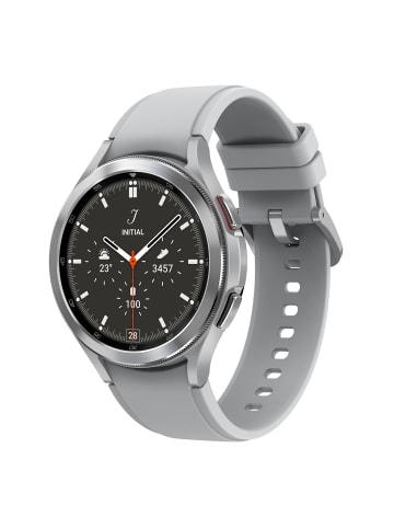 Samsung Smartwatch R890 Galaxy Watch 4 Classic 46mm in silber