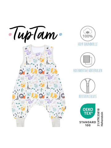 TupTam Babyschlafsack mit Beinen Unwattiert in gelb Modell 1