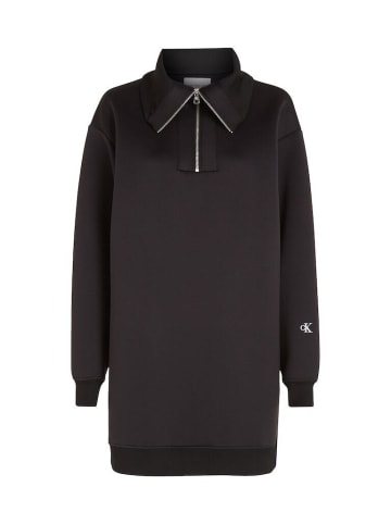 CALVIN KLEIN JEANS Kleid in ck black