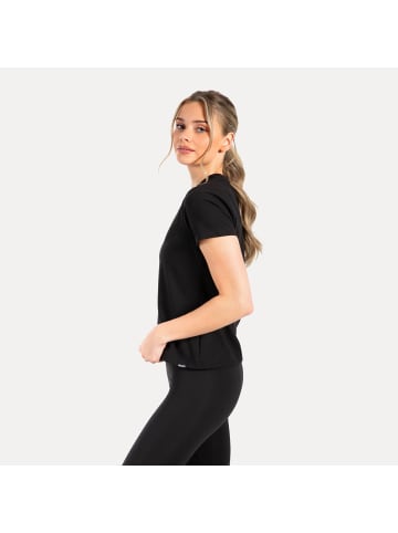 SMILODOX T-Shirt Aurica Regular in Schwarz