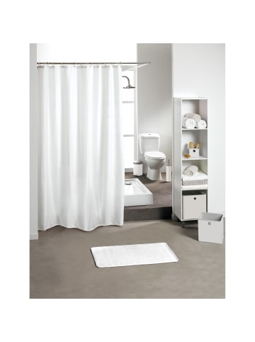 Douceur d’Intérieur Duschvorhang VITAMINE SDB WEISS in Weiß, (B) 180 x (H) 0,5 x (L) 200 cm