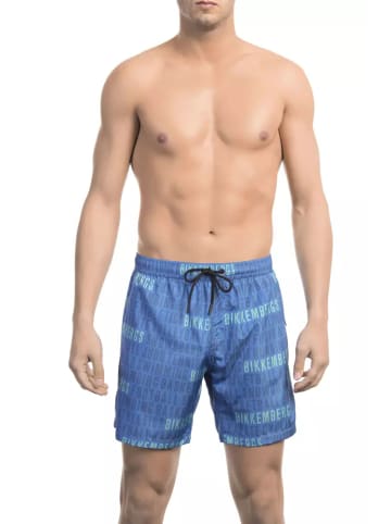 Bikkembergs Blau Polyester Herren Bade Kurz